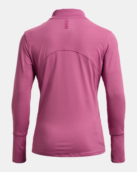 Camiseta con Media Cremallera UA Qualifier Run 2.0 para Mujer, Pink, pdpMainDesktop image number 7